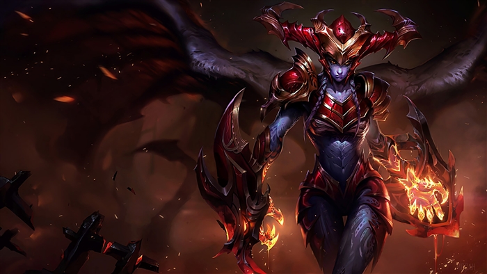 Shyvana from League of Legends 4K