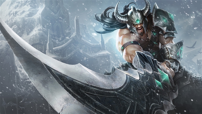Tryndamere from League of Legends 4K