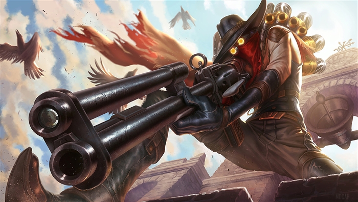High Noon Jhin from League of Legends 4K