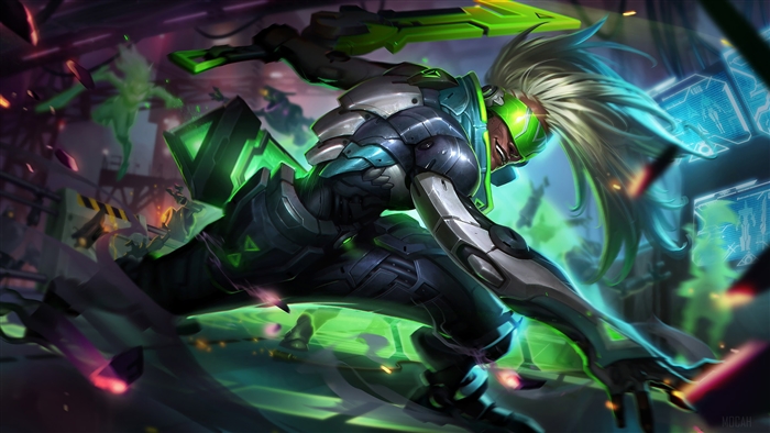 Project Ekko from League of Legends 4K