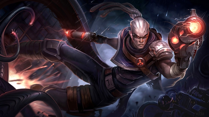 Hired Gun Lucian from League of Legends 4K