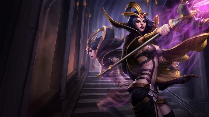 LeBlanc from League of Legends Splash Art 4K