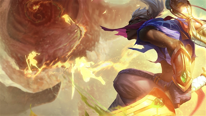 Sandstorm Ekko from League of Legends 4K