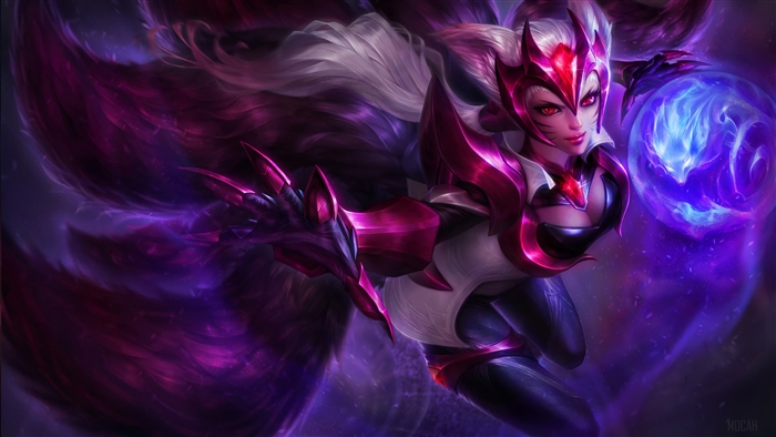 Challenger Ahri from League of Legends 4K