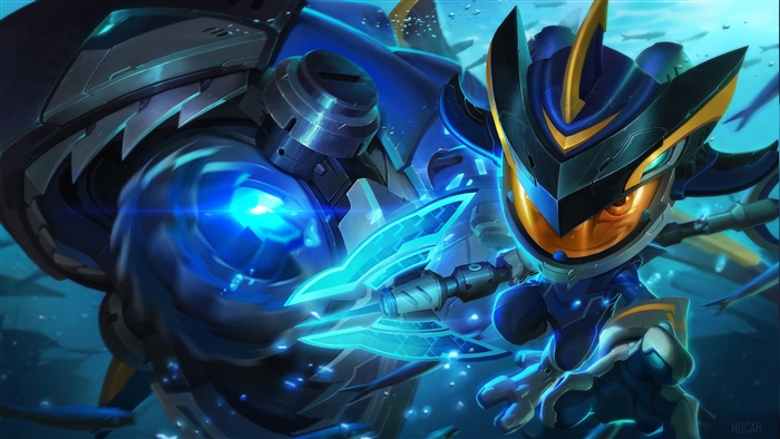Super Galaxy Fizz from League of Legends 4K