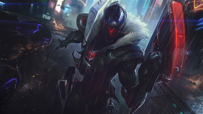 Project Jhin from League of Legends 4K