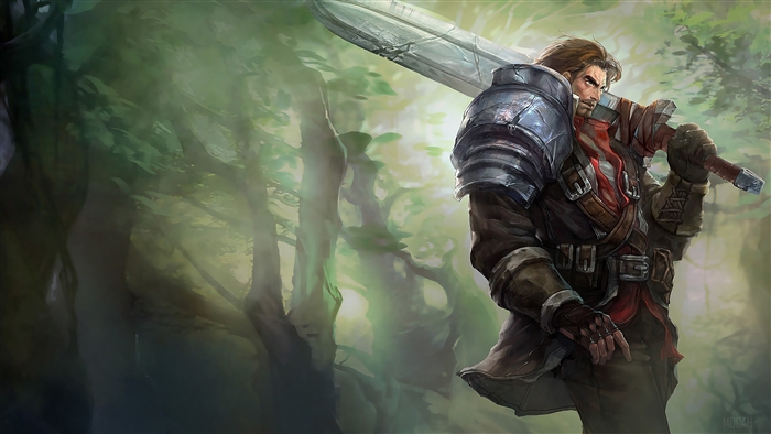 Rugged Garen from League of Legends 4K