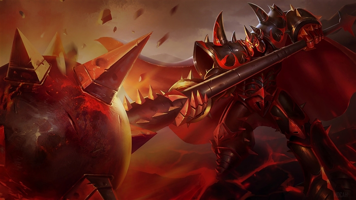Infernal Mordekaiser from League of Legends 4K