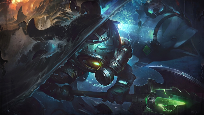Omega Squad Fizz from League of Legends 4K