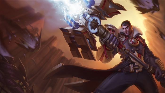 Jayce from League of Legends 4K