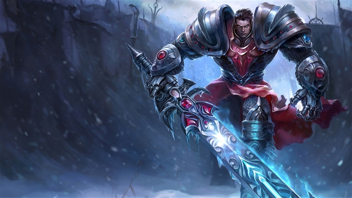 Dreadknight Garen from League of Legends 4K