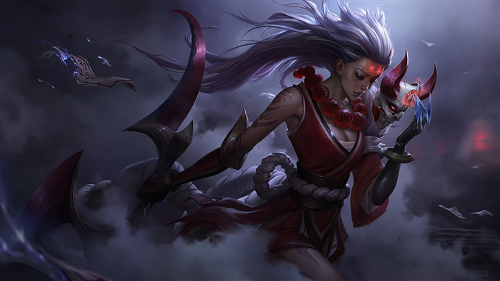 Blood Moon Diana from League of Legends 4K