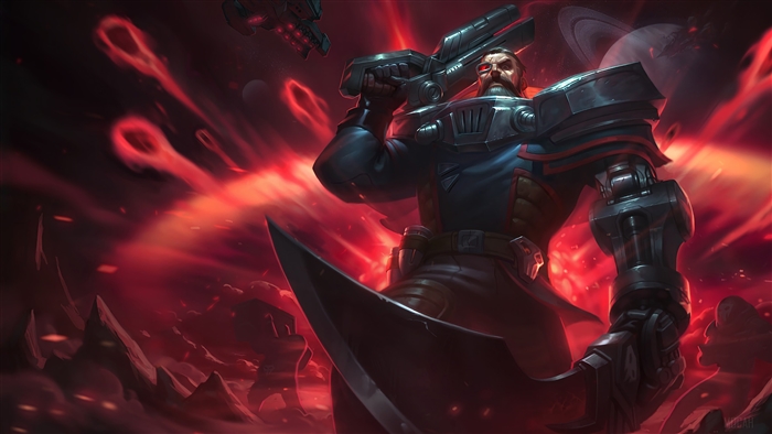 Dreadnova Gangplank from League of Legends 4K