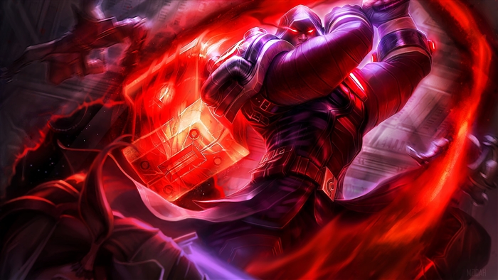 Forsaken Jayce from League of Legends 4K