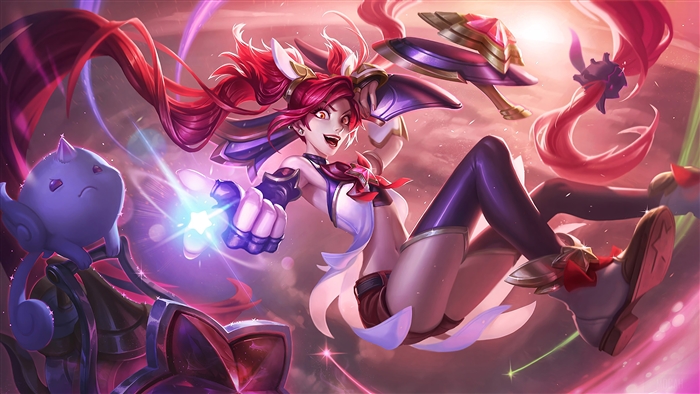 Star Guardian Jinx from League of Legends 4K