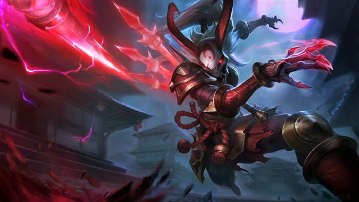 Blood Moon Kalista from League of Legends 4K