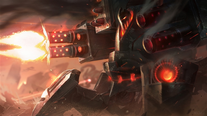 Battlecast Urgot from League of Legends 4K