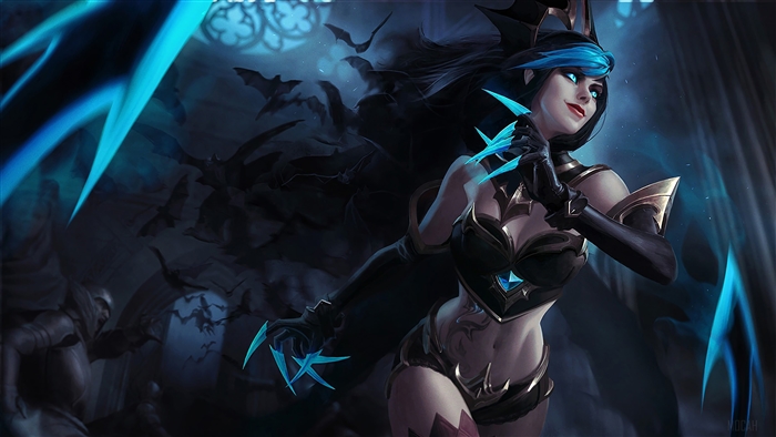 Shadow Evelynn from League of Legends 4K