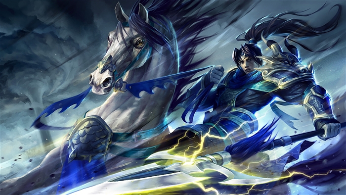 Warring Kingdoms Xin Zhao from League of Legends 4K