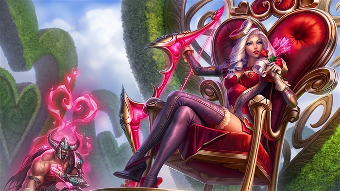 Heartseeker Ashe from League of Legends 4K
