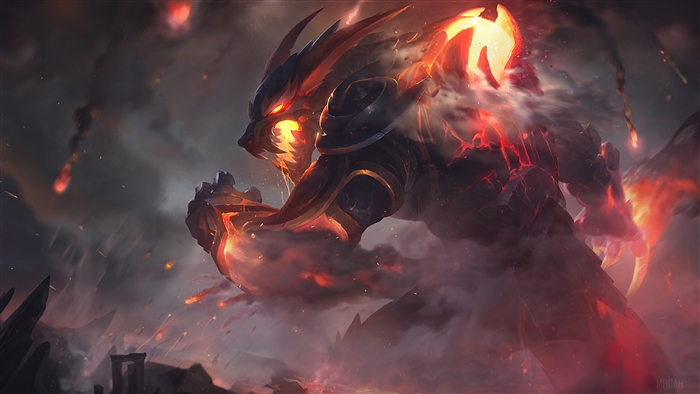 Firefang Warwick from League of Legends 4K