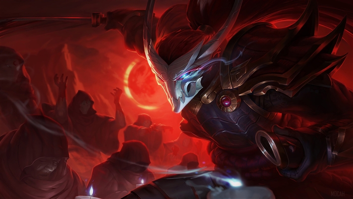 Blood Moon Yasuo from League of Legends 4K