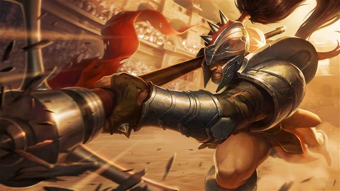 Viscero Xin Zhao from League of Legends 4K