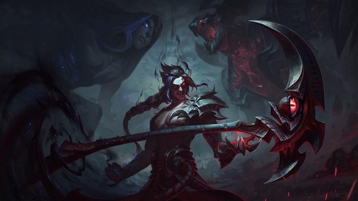 Kayn from League of Legends Splash Art 4K
