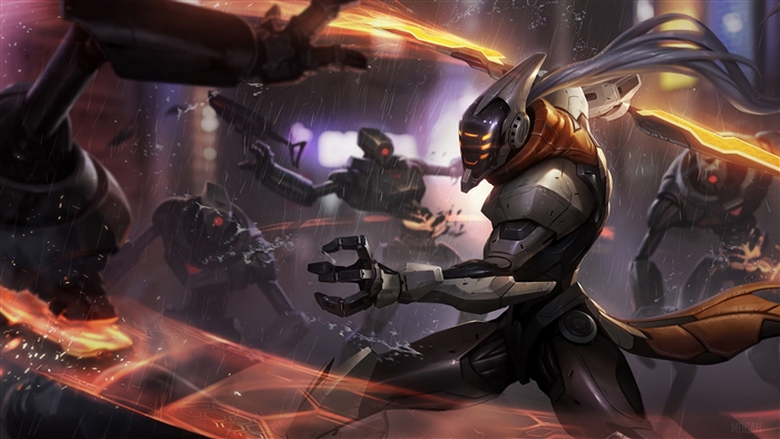 Project Master Yi from League of Legends 4K