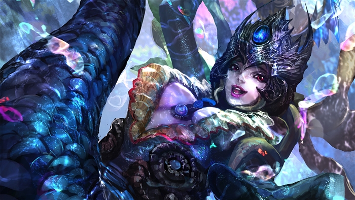 Nami from League of Legends 4K