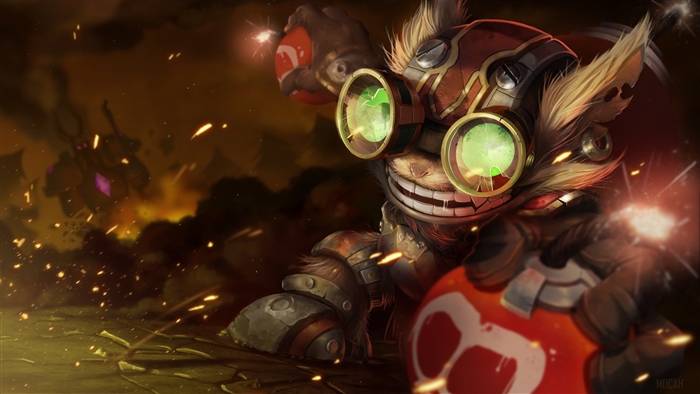 Ziggs from League of Legends 4K