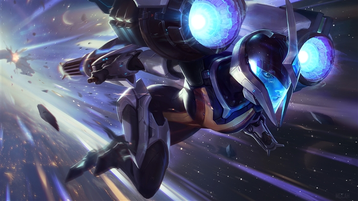 Bullet Angel Kai'Sa from League of Legends 4K