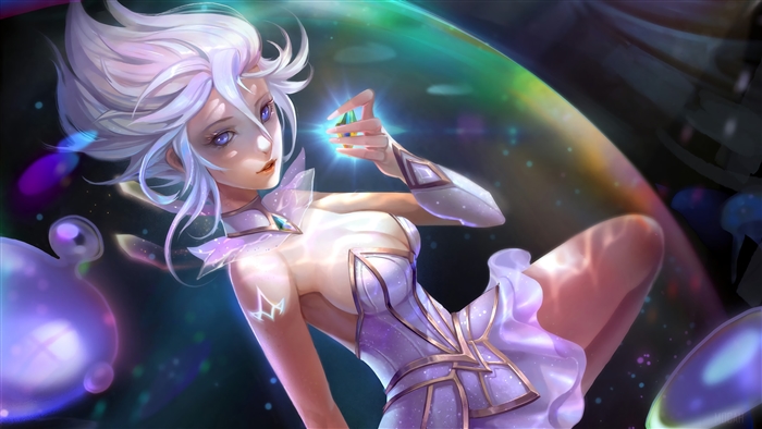 Lux from League of Legends 4K