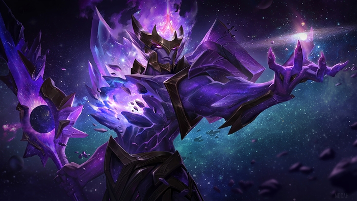 Dark Star Jarvan IV from League of Legends 4K