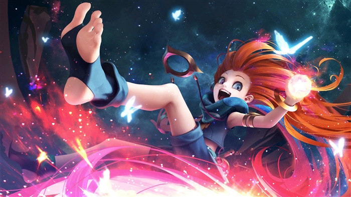 Zoe from League of Legends 4K