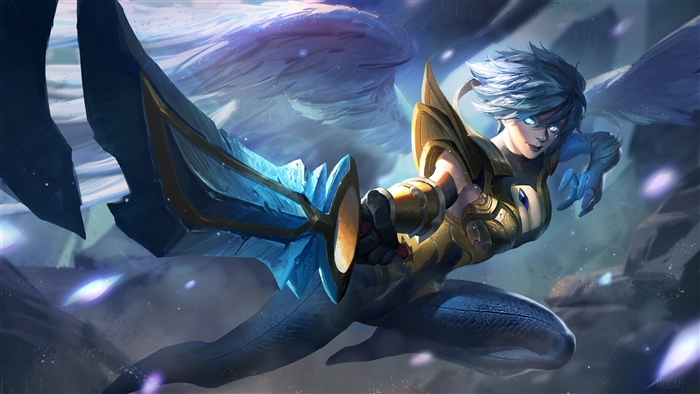 Riven Dawnbringer from League of Legends 4K