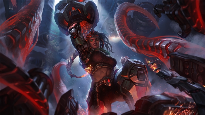 Resistance Illaoi from League of Legends 4K