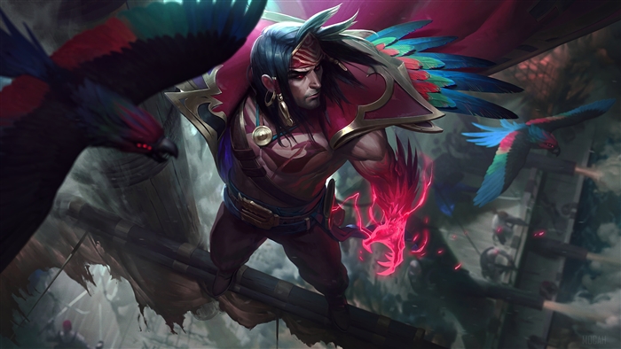 Swain from League of Legends 4K