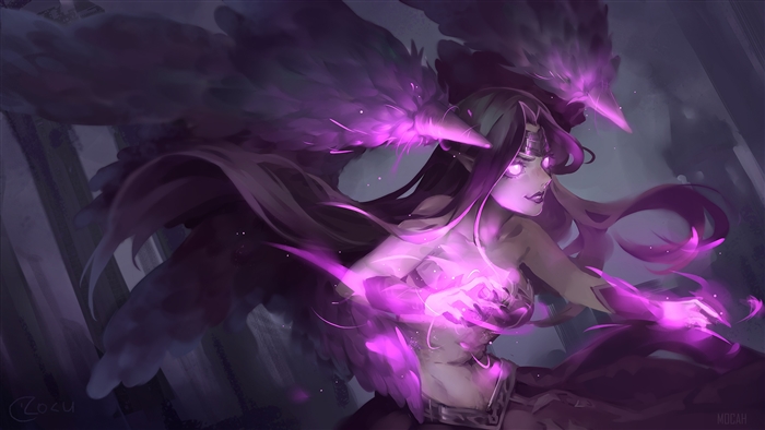 Morgana from League of Legends 4K