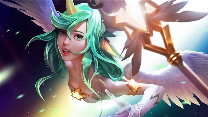 Star Guardian Soraka from League of Legends 4K
