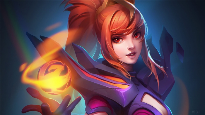Lux from League of Legends 4K