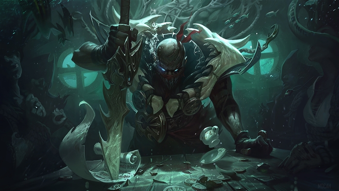 Pyke from League of Legends 4K