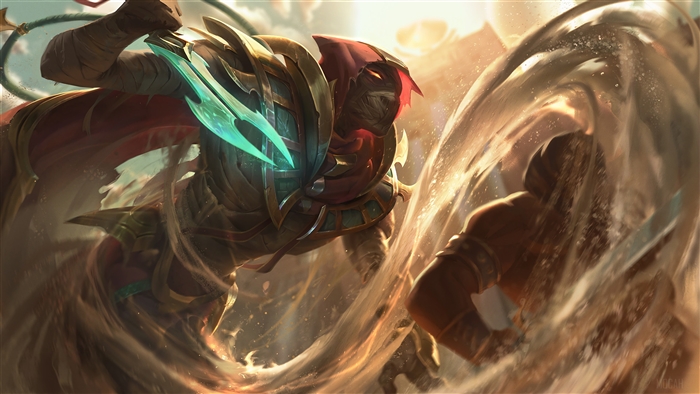 Sand Wraith Pyke from League of Legends 4K