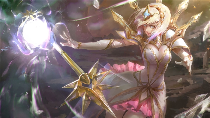 Lux from League of Legends 4K