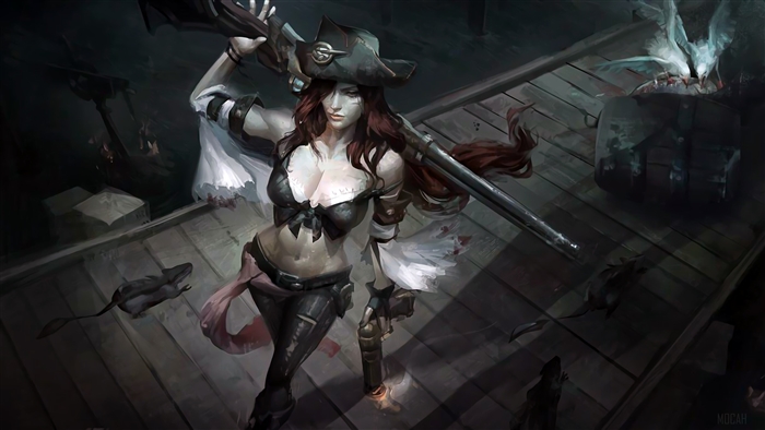 Miss Fortune from League of Legends 4K