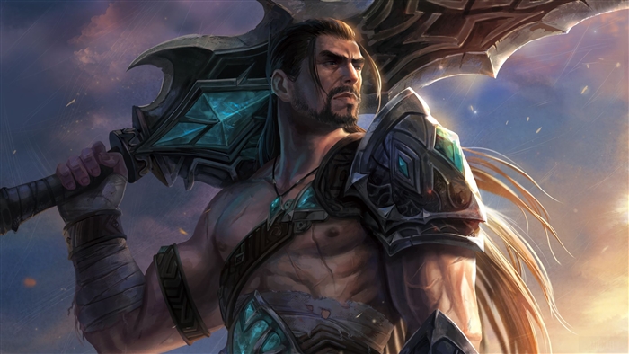 Tryndamere from League of Legends 4K