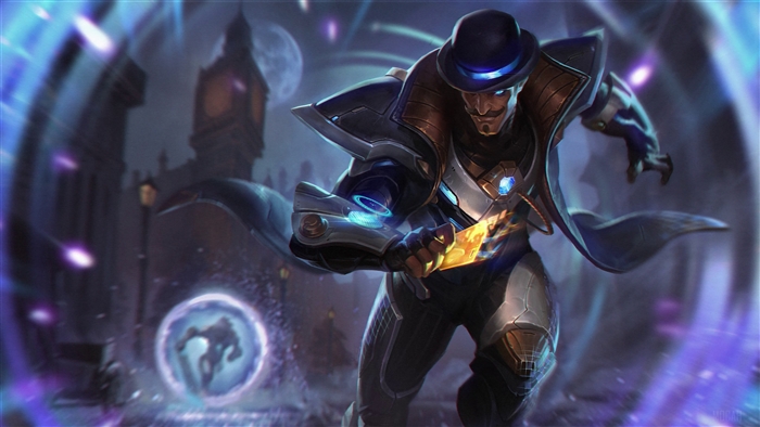 Pulsefire Twisted Fate from League of Legends 4K