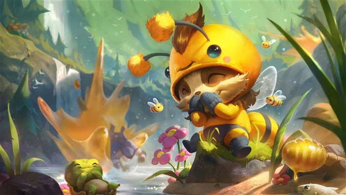 Beemo Teemo from League of Legends 4K