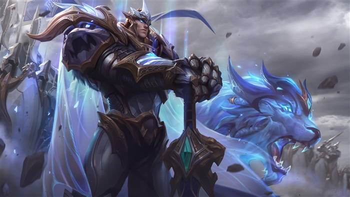 God King Garen from League of Legends 4K