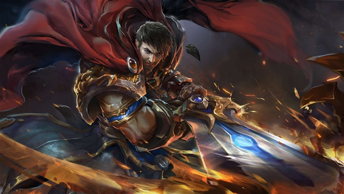 Garen from League of Legends 4K